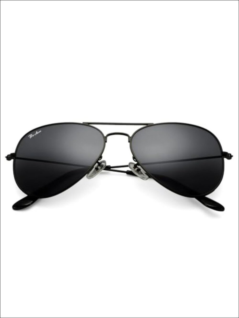 Aviator Sunglasses Glass Lens UV400 Metal Full Frame